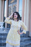 Powder-Green Pure Modal Short Kurti | Timeless Grace & Effortless Sophistication